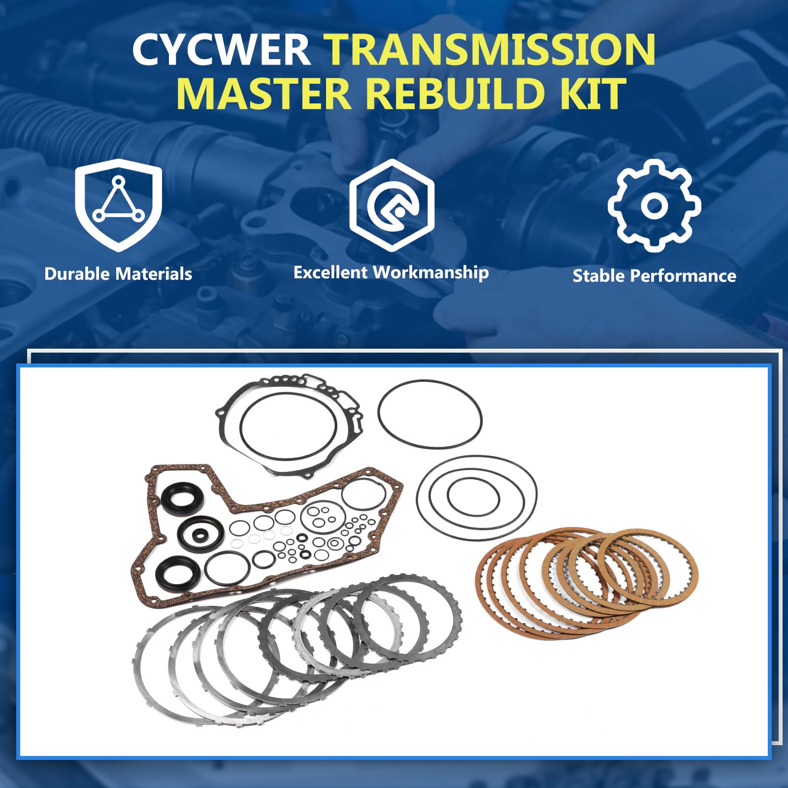 Amazon.com: CYCWER JF010E RE0F09A CVT Transmission Master Rebuild